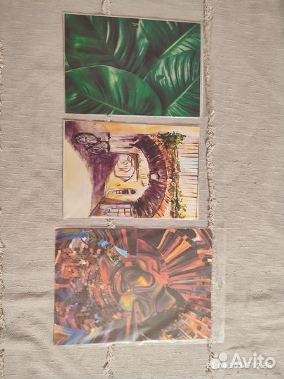 Салфетка для кухни и постеры