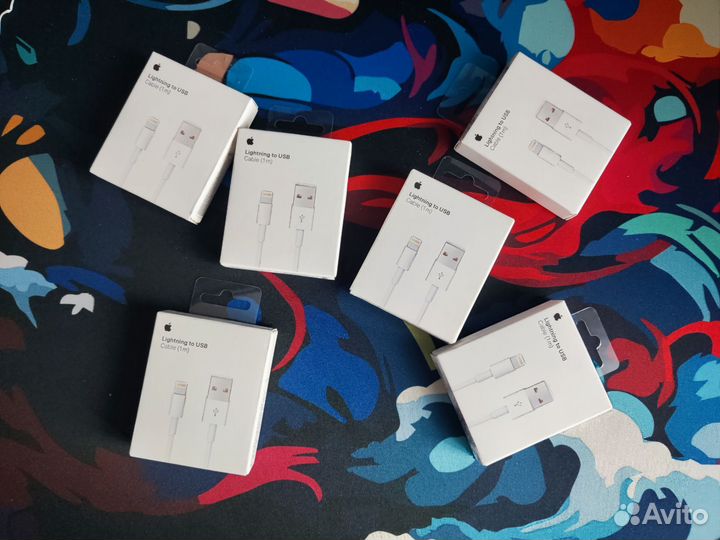 Кабель apple lightning usb оригинал,новые