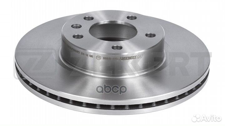 Диск торм. перед. Opel Omega B 94- bs-5160 Zekkert