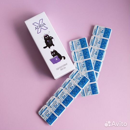 Adria X 30 шт Контактные линзы Адриа