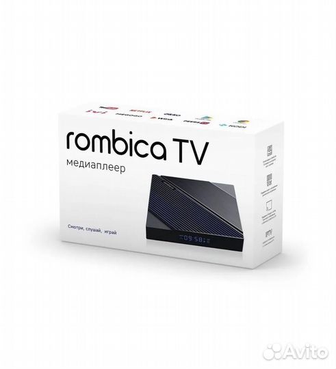 Rombica TV Impact Pro, 32мб RU новая приставка