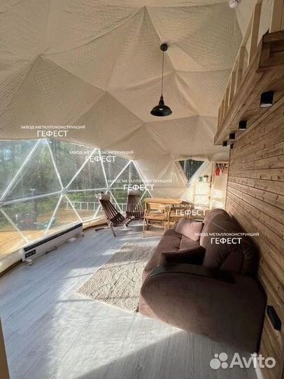 Геокупол, шатер для глэмпинга