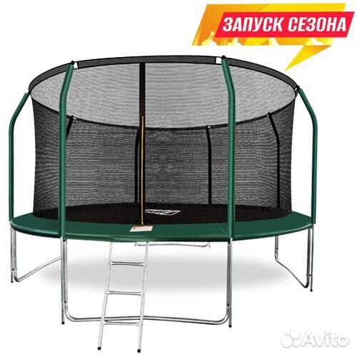 Батут премиум с внутренней сеткой Arland