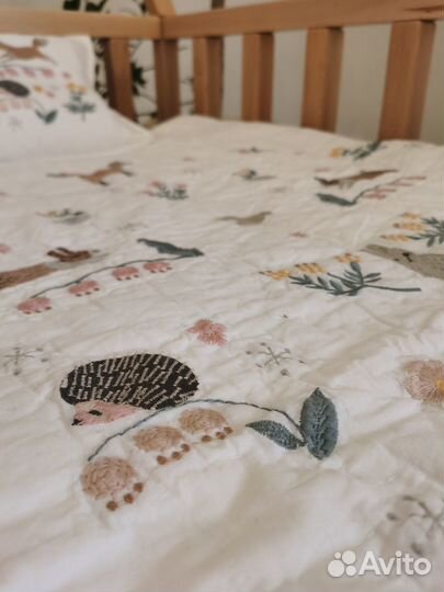 Детское одеяло в кроватку и наволочка