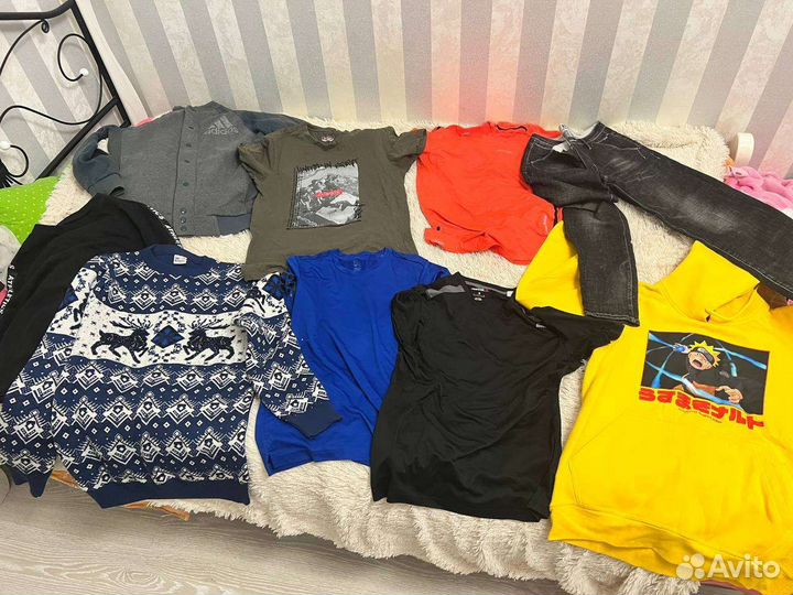 Вещи пакетом на мальчика подростка