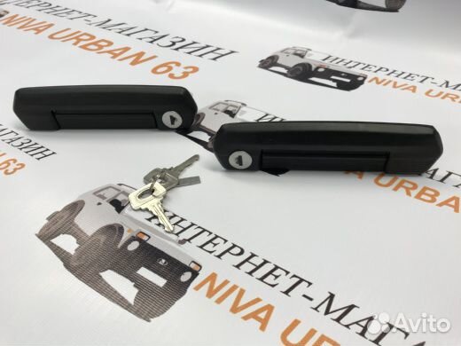 Ручки дверей черные для Лада 4Х4 Урбан (оригинал)
