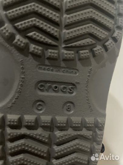 Сандалии Crocs для мальчика С 8 Оригинал