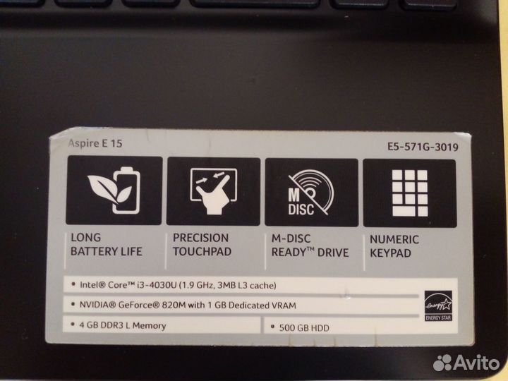 Acer Aspire E5-571G/E5-531 (Z5WAH) Разбор/запчасти