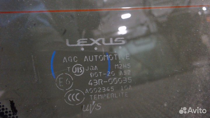 Стекло заднее Lexus LS460, 2008