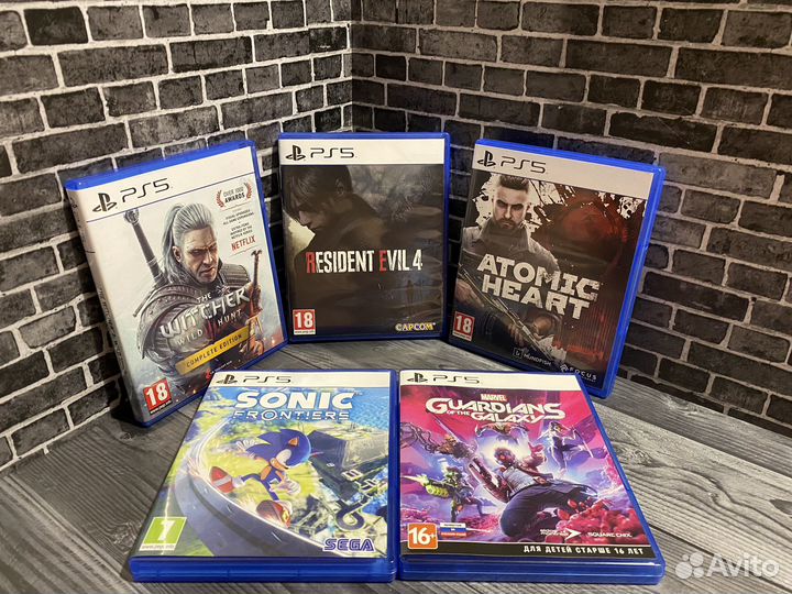 Продажа/Обмен Игровых дисков PS4/PS5