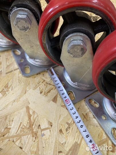 Колеса поворотные для тележки транспортировочной