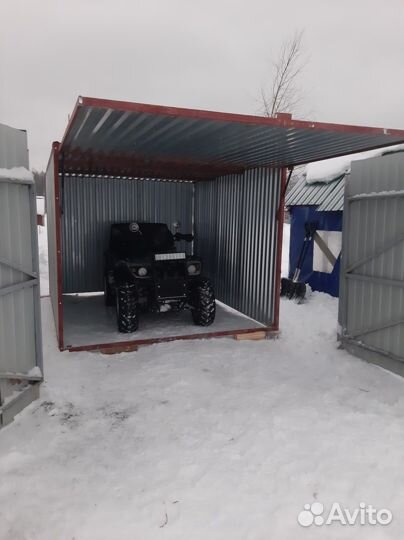 Гараж ракушка хозблок 2*3