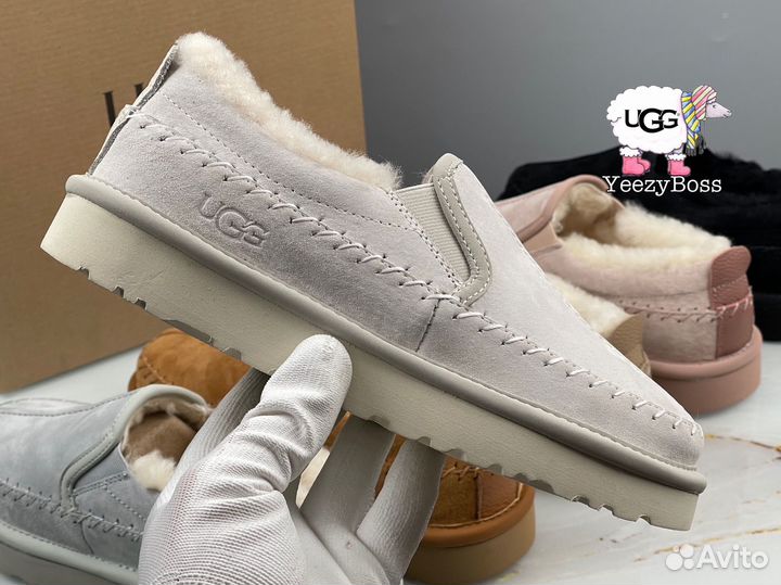 Угги ugg женские Stitch Slip On