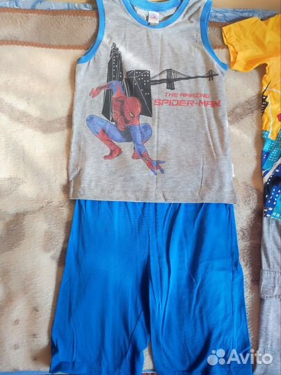 Майка+шорты 128-134, цена за оба комплекта