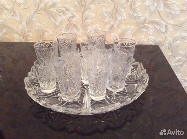 Рюмки, стопки,стаканы - хрусталь СССР