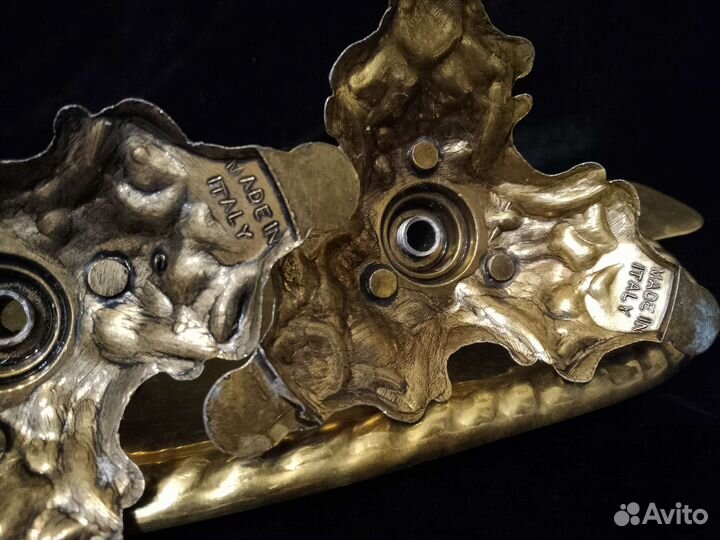 Подсвечник бронза. Италия. Винтаж