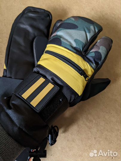 Крабы Jacome L с защитой запястья Кожа Мембра