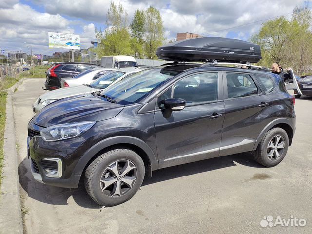 Бокс на крышу Renault kaptur Магнум 390