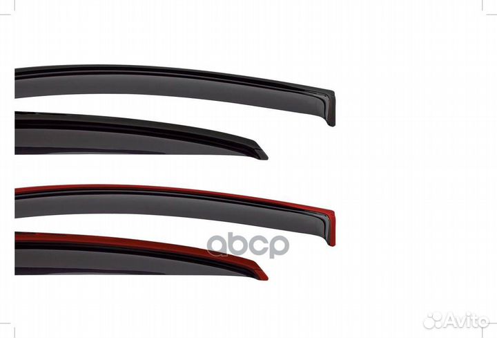Дефлекторы окон 4 door KIA sportage 2016- nldsk