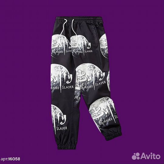 Спортивные штаны NO name яркие стильные космически