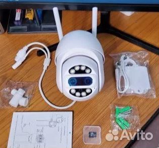 Уличная поворотная wi fi камера 8MP