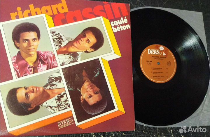 Richard Cassin Coulé Béton 1980 france