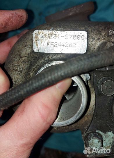 Турбокомпрессор на двигатель D 4EA