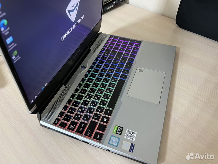 Игровой ноутбук machenike i7 9750H/8gb/rtx2060