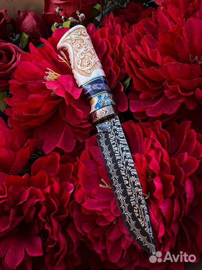 Нож цветник авторская работа