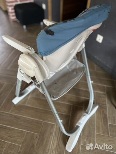 Детский стул для кормления 0+ chicco polly magic