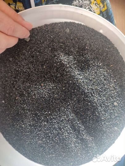 Грунт, черный кварц