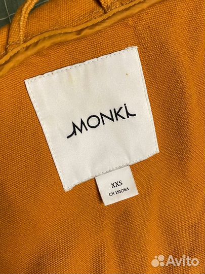 Удлиненная джинсовая куртка monki 36