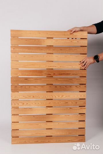 Трапик деревянный для бани, ванной и сауны