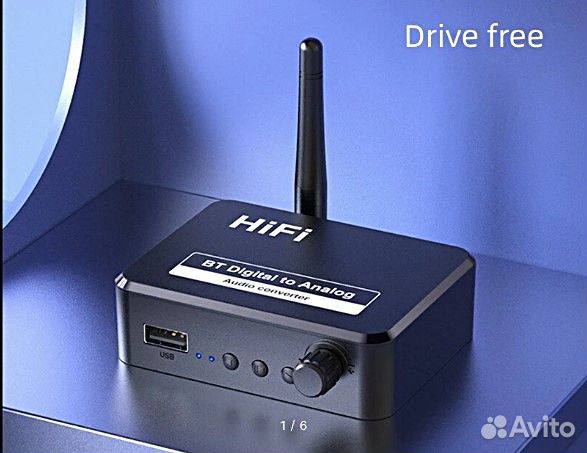 Приемник Bluetooth 5.1 vikefon BLS-B35 HI-FI 2в1