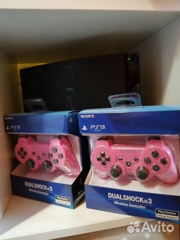 PlayStation 3 прошитая 90 игр + 2 джойстика