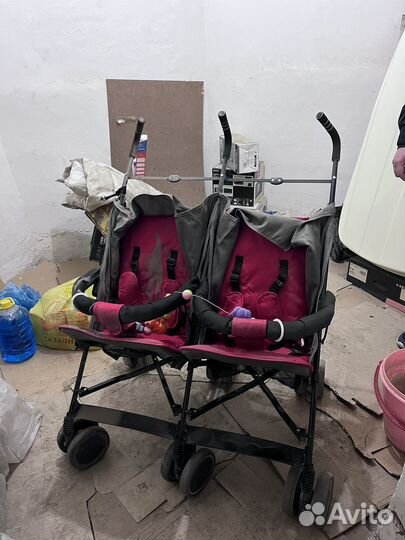 Коляска для двойни