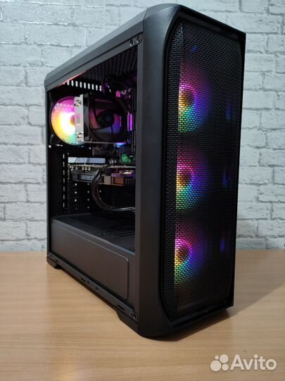 Игровой компьютер/Ryzen 5 5500/RTX/16gb/M.2 512gb