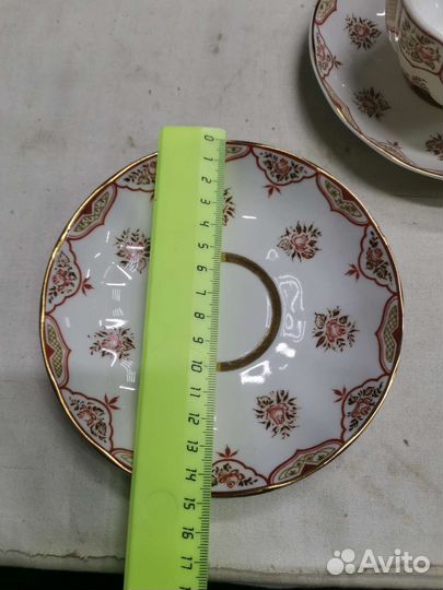 Чайный сервиз СССР лфз фарфор 21 предмет (Ч)