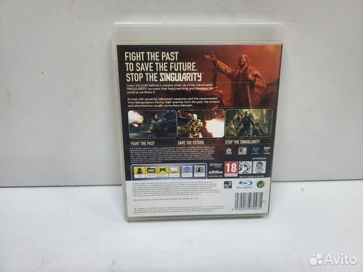 Игровые диски. Sony Playstation 3 Singularity