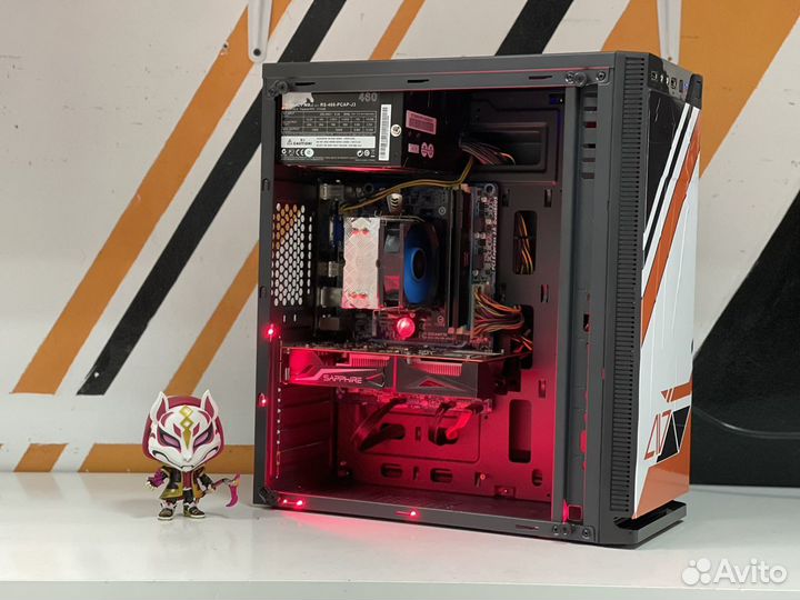 Игровой пк intel core i5/ RX 550 4gb