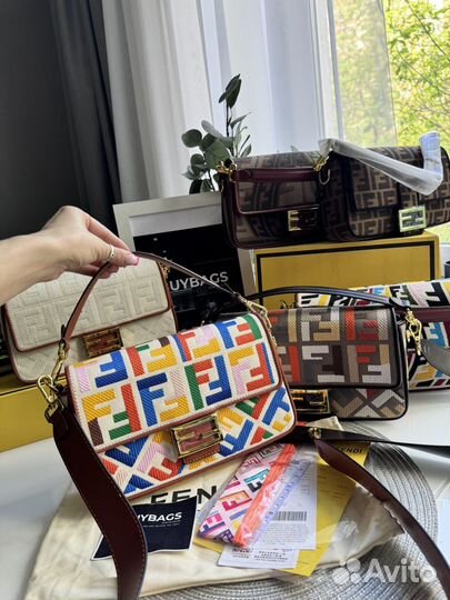 Сумка Fendi Baguette новая 7 цветов