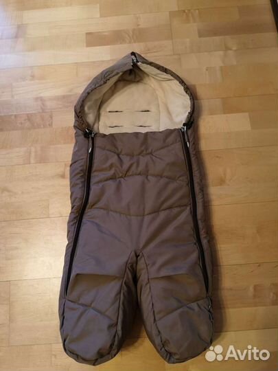 Зимний конверт в коляску stokke