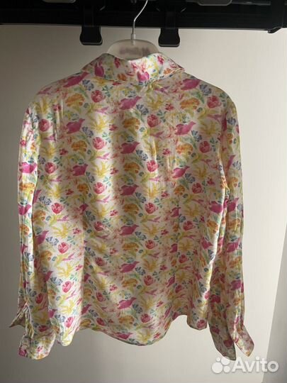 Блузка рубашка для девочки 122