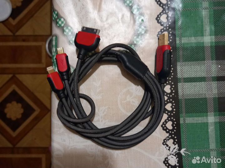 Usb кабель для iPhone,Андроид и старый Самсунг