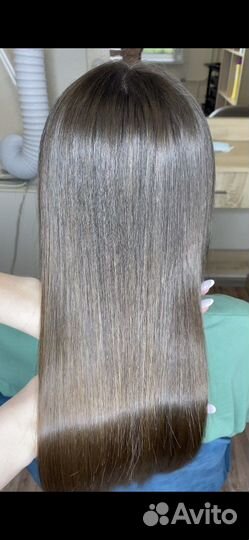 Кератиновое выпрямление