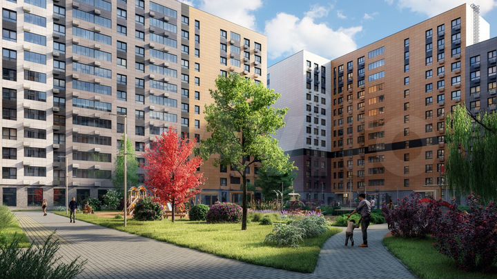 2-к. квартира, 51,5 м², 11/15 эт.