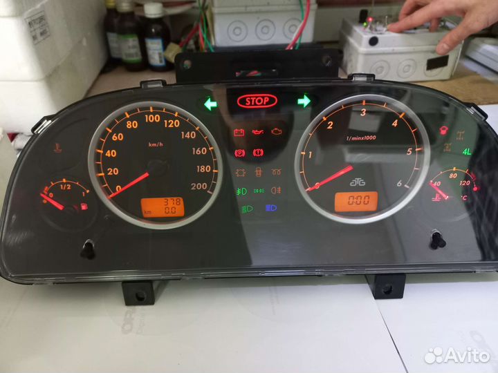 Приборная панель газель