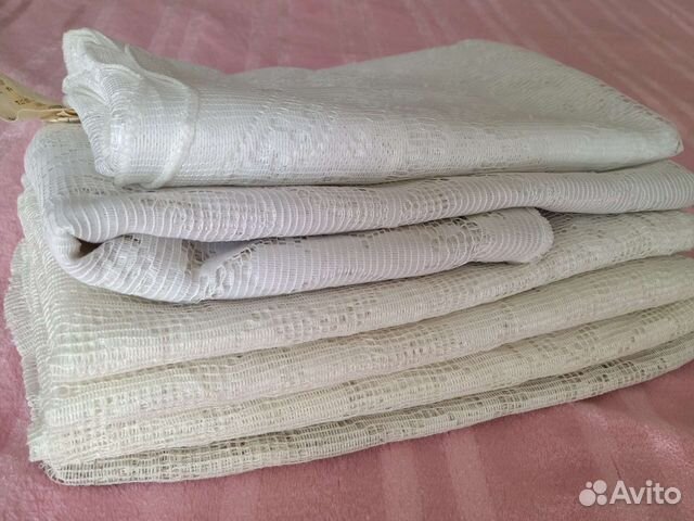 Винтаж Занавески, салфетки, скатерки