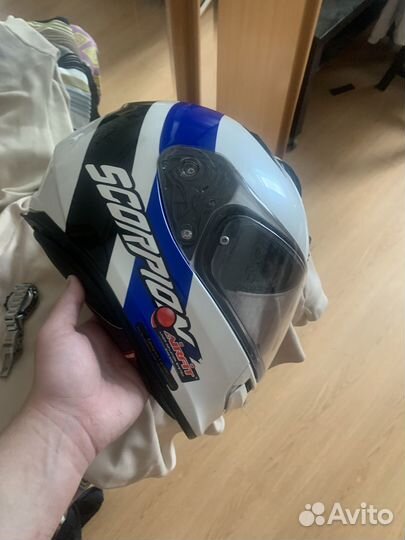 Шлем мото и куртка