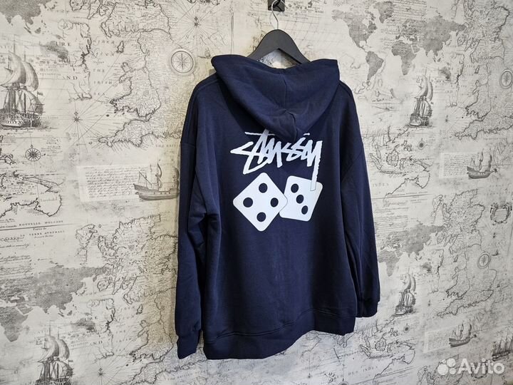 Зип худи stussy